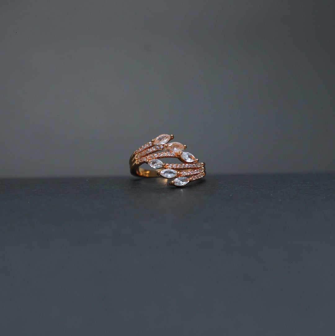 Premium Zircon Leaf Rings, Jewelry – Stylish & Affordable | Zurii.pk