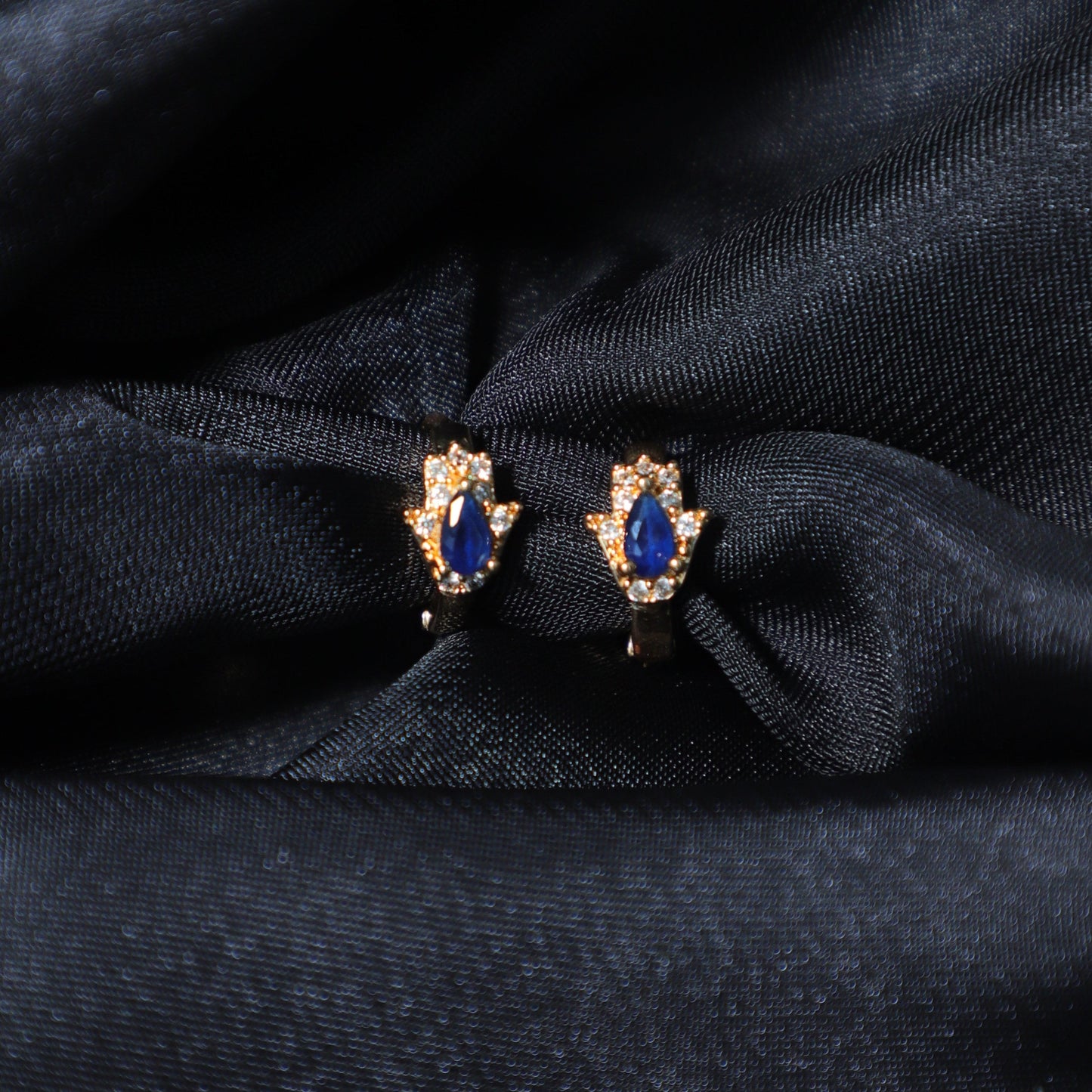 Blue Panjtani Earrings