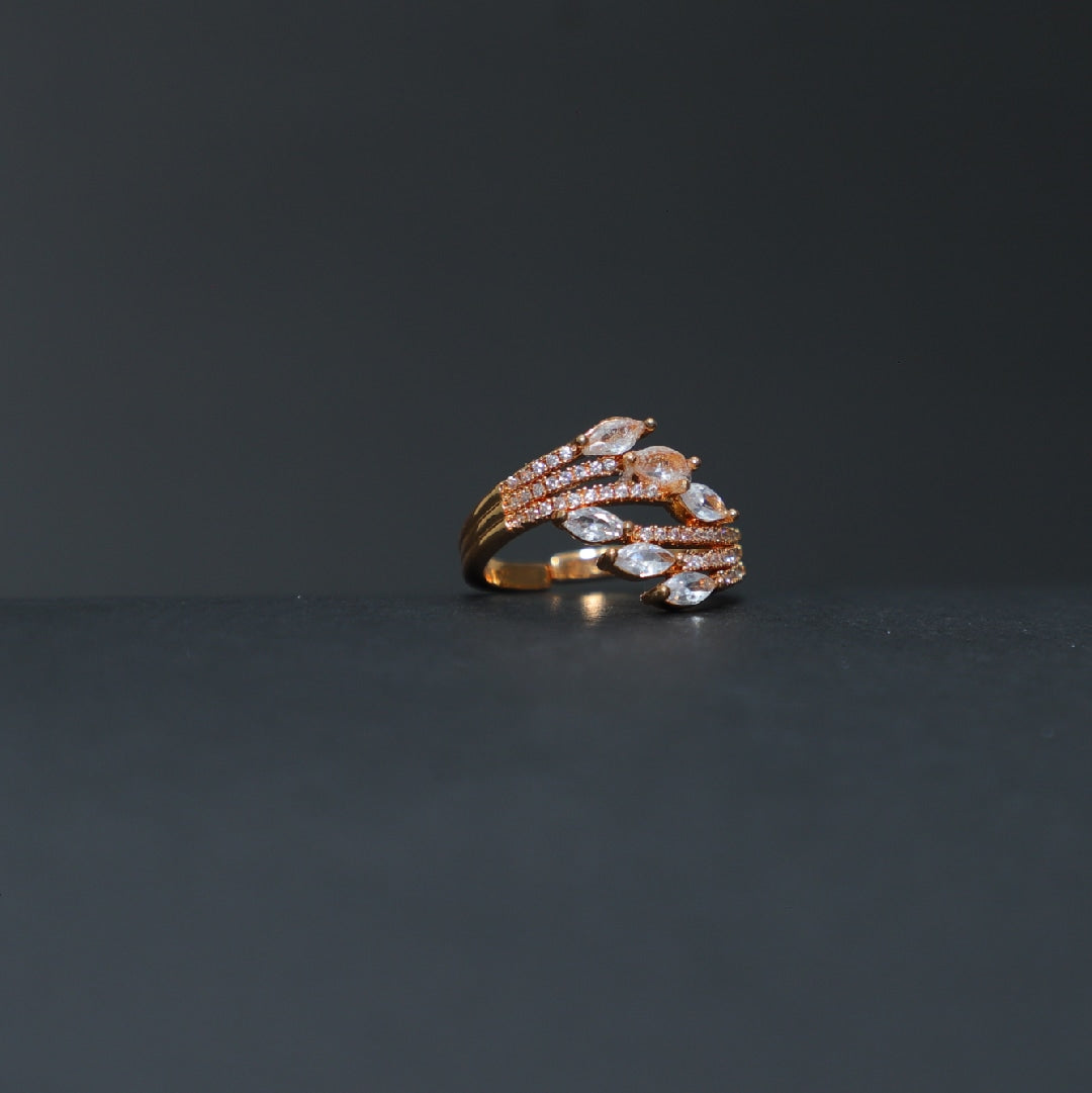 Premium Zircon Leaf Rings, Jewelry – Stylish & Affordable | Zurii.pk