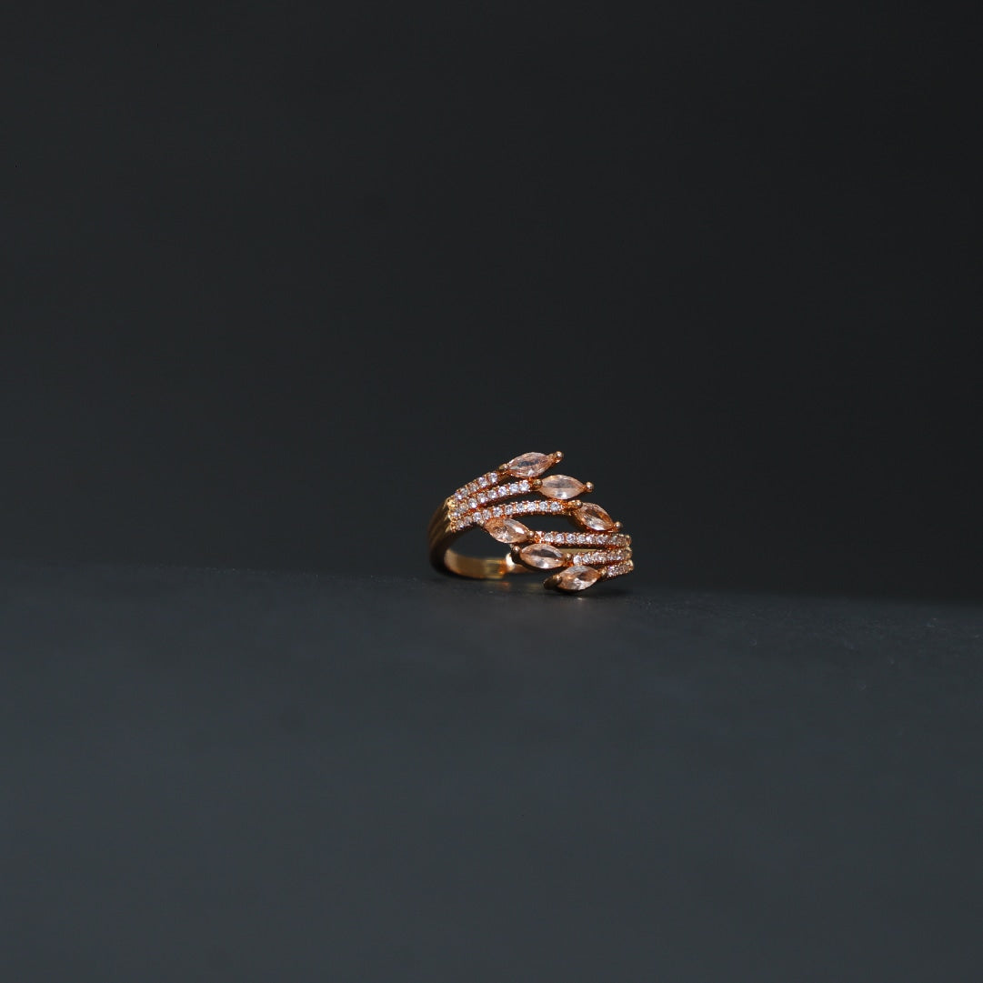 Premium Zircon Leaf Rings, Jewelry – Stylish & Affordable | Zurii.pk