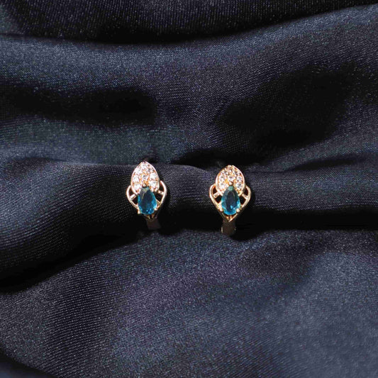 Champagne Topaz Earring Tops